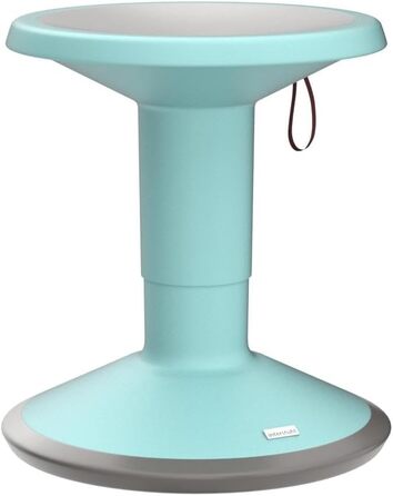 Ергономічний стілець з поворотним ефектом - регульований по висоті - стілець з неслизькою основою та захистом від перекидання - оф