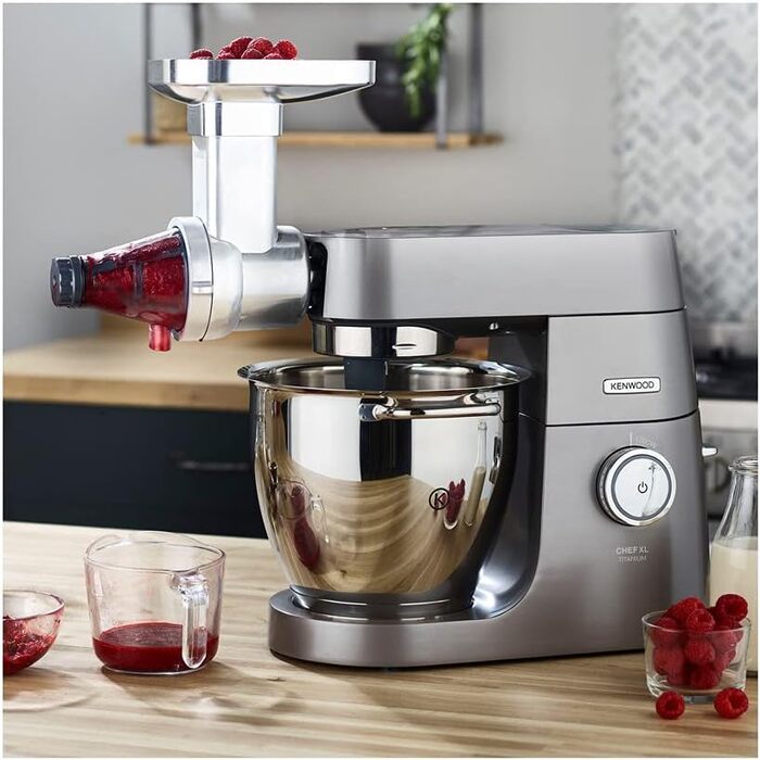 Аксесуари для кухонних комбайнів Kenwood для приготування соків і фруктових пюре, матовий алюміній, 644ME