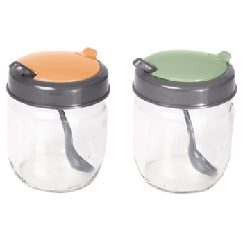 Спецівниця Herevin 2024 Colours Conical Spice Jar з ложкою MIX 0.42 л (131519-150) (7053607) Спецівниця Herevin 2024 Colours Conical Spice Jar з ложкою MIX 0.42 л (131519-150) (7053607)