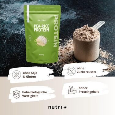 Протеїновий порошок Nutri Vegan, ваніль, 1 кг
