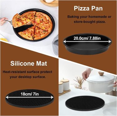 Аксесуари для фритюрниці Dercov 15 шт. для COSORI 5.5 л, квадратний набір аксесуарів для фритюрниці XXL Сумісний із фритюрницею Philips XXL 7.2 л / Tefal 6.5 л / Cecotec 6 л