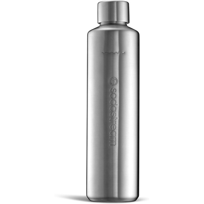 Металева пляшка SodaStream 0,8 л, підходить Duo та E-Duo, 1 упаковка