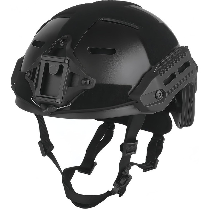 Тактичний шолом MK M.ETK F1UX у стилі комфортної внутрішньої підкладки для спорту на свіжому повітрі, полювання, стрільби, страйкболу, чорного кольору