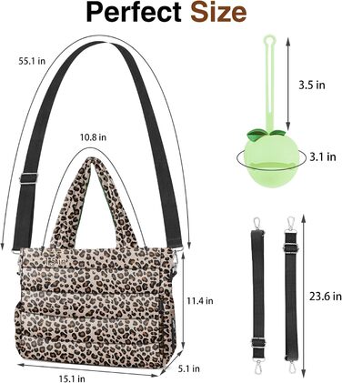 Сумка для підгузників, сумка для дитячих підгузників, сумка для лікарняної сумки Crossbody Travel Large Mommy Bag, з силіконовою с