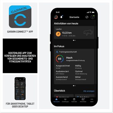 Фітнес-розумний годинник, 2-дюймовий AMOLED-дисплей, до 8 днів роботи від акумулятора, понад 100 спортивних програм, цілодобові функції для здоров&39я та велнесу, телефонія, екранна клавіатура, карти, світлодіодний ліхтарик, чорний, 1 51mm -