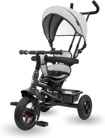 Дитячий триколісний велосипед HyperMotion від 1 року до 20 кг, дитячі велосипеди, 1-4 роки, дитячий велосипед з ручкою, триколісни