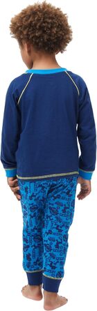 Піжами для хлопчиків PAW PATROL М&39які бавовняні піжами із зображенням Маршалла, Чейза та Райдера Офіційно ліцензовані дитячі піжами, розмір 116, різнокольорові