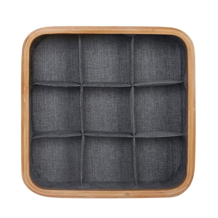 Коробка для зберігання тканини, для дому, гардеробу, штабельована, для сортування футболок, штанів та спідньої білизни