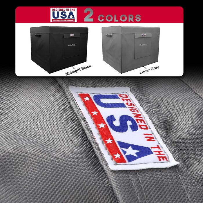 Чохол для генератора Rosefray 81,3 см Д x 61 см Ш x 61 см В, міцний, водонепроникний чохол для невеликого спорядження для використання на відкритому повітрі 600D, для Champion, Predator, Wen, Ryobi, Generac, Westinghouse, портативний, 32*24*24 дюйма, чорн