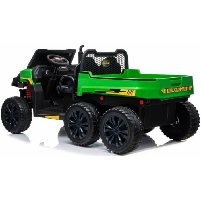 Дитячий електромобіль FINOOS, Truggy Gator 2,4 Ghz пульт дистанційного керування 12V - Шкіряне сидіння, 4 потужні двигуни - Дитячи