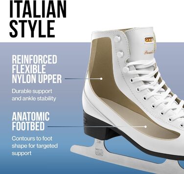 Жіночі ковзани Roces Paradise Lama 39 Білі