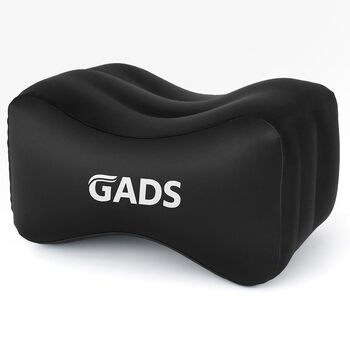 Надувна подушка для колін для сну на боці Дорожня подушка для колін, ніг, подушка для сну на боці для полегшення болю в стегнах, спині та сідничному нерві, легка та портативна для подорожей чорна