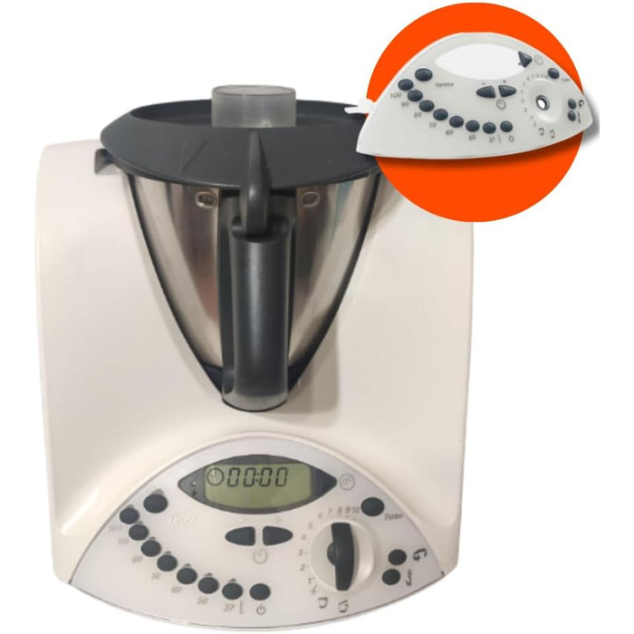 Передня кришка/панель керування, сумісна з кухонним комбайном Vorwerk Thermomix TM31