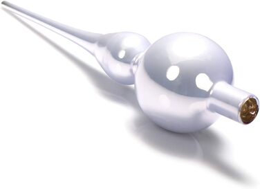 Різдвяна верхівка для ялинки глянцева 28 см com-four