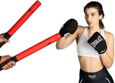 Тренувальні клюшки для боксу Powerlock для дорослих, червоні, один розмір