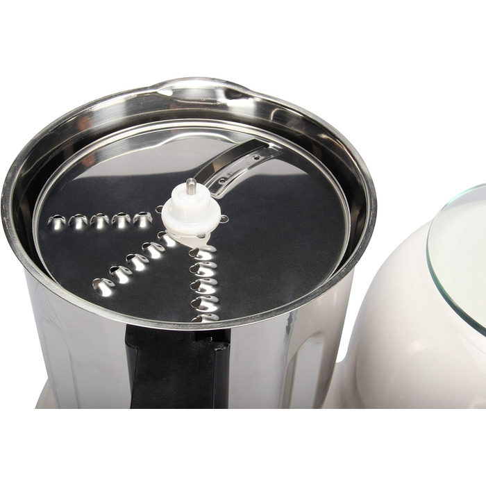 Багатофункціональний кухонний комбайн efbe-Schott Thermomaster SC HA 1020 з вбудованими вагами, 11 швидкостей, функція приготування, НЕРЖАВІЮЧА СТАЛЬ, аксесуари