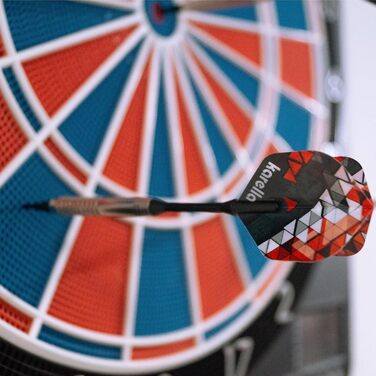 Електронна мішень для дартсу Karella CB-Smart, переможець тестів серед електронних м&39яких мішень для дартсу, найсучасніша онлайн-функція Bluetooth, 37 ігор, електронна розумна мішень для дартсу, точні турнірні розміри, подвійна/потрійна відстань між 2 л