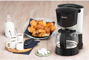 Кавоварка Tefal CM1718 VITA з фільтром 1.л скляний глечик автоматичне відключення