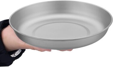 Набір туристичного спорядження, надлегка портативна чашка та тарілка зі Spork для їжі на свіжому повітрі, 450 мл та 800 мл для туристів-бюкейнрів