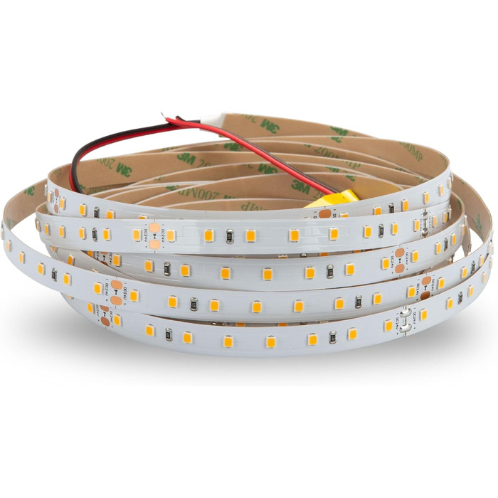 Світлодіодна стрічка Mextronic ATLA Теплий білий (3000K) 24W 5 метрів 24V IP20 CRI 92