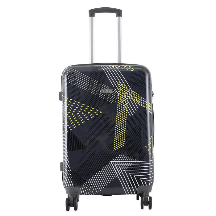 Валіза Semi Line 24' (M) Black Pattern (T5651-2)