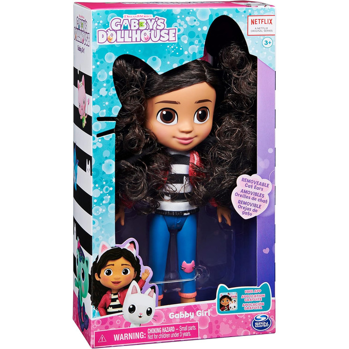 Ляльковий будиночок Gabby&39s, лялька Gabby Girl висотою 20 см, підходить для дітей від 3 років