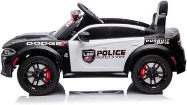 Дитячий транспортний засіб - електромобіль Dodge поліцейський ліцензійний - акумулятор 12В, 2 двигуни - пульт дистанційного керува