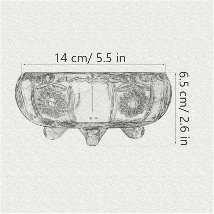 Попільничка Кругла скляна попільничка, попільничка для сигар, проста попільничка для зберігання в офісному барі, портативна зовнішня прикраса, сучасна попільничка, простий у використанні домашній аксесуар