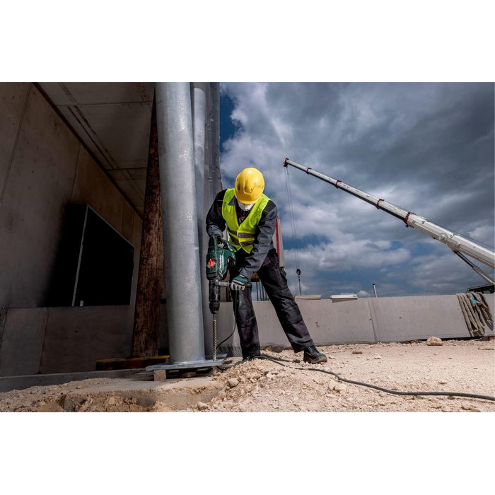 Комбінований відбійний молоток Metabo KHEV 11-52 BL (600767500) у пластиковому корпусі, макс. Енергія одиночного удару (EPTA) 18,8