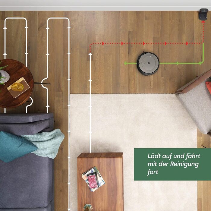 Робот-пилосос iRobot Roomba i1152, з підтримкою WLAN, з двома гумовими щітками для всіх підлог, індивідуальні пропозиції через дод