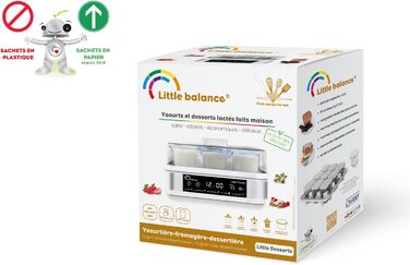 Йогуртниця Little Balance - Little Dessert - 9 баночок по 145 мл - 5 автоматичних програм - 30 Вт
