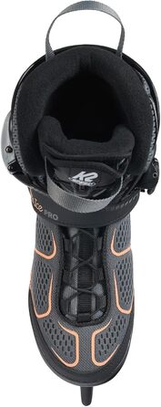 Жіночі ковзани K2 Alexis Ice PRO, розмір EU 38 (UK 5 / см 24,5 чорний - антрацит - кораловий