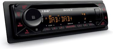 Автомобільна магнітола Sony MEX-N7300BD 1-DIN USB/Bluetooth/DAB, чорна без антени