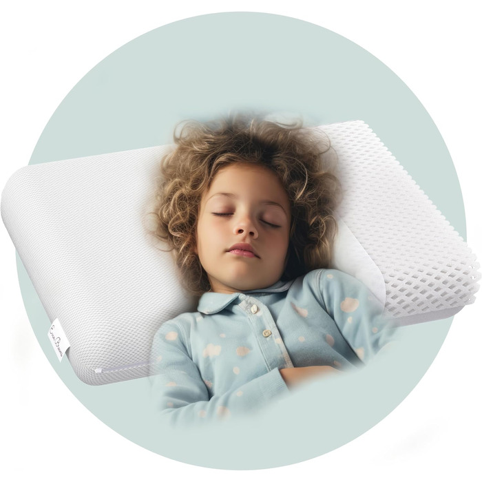 Подушка дитяча - подушка для підтримки шиї дитяча - ортопедична подушка дитяча - м'яка подушка з піни з пам'яттю дитяча - дитяча п