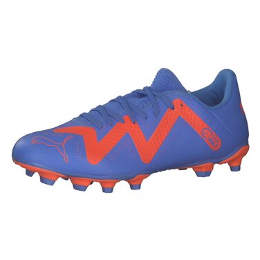 Футбольні бутси PUMA Damen Future Play Fg/Ag WN&39s 37 EU Blue Glimmer Puma White Ultra Orange
