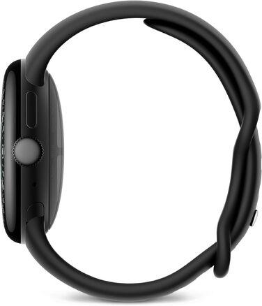 Мм) смарт-годинник Android із вигнутим дисплеєм, відстеженням фітнесу та підтримкою Gemini матово-чорний алюмінієвий корпус спортивний ремінець Obsidian Wi-Fi матово-чорний / Obsidian 41 мм, 4 (41