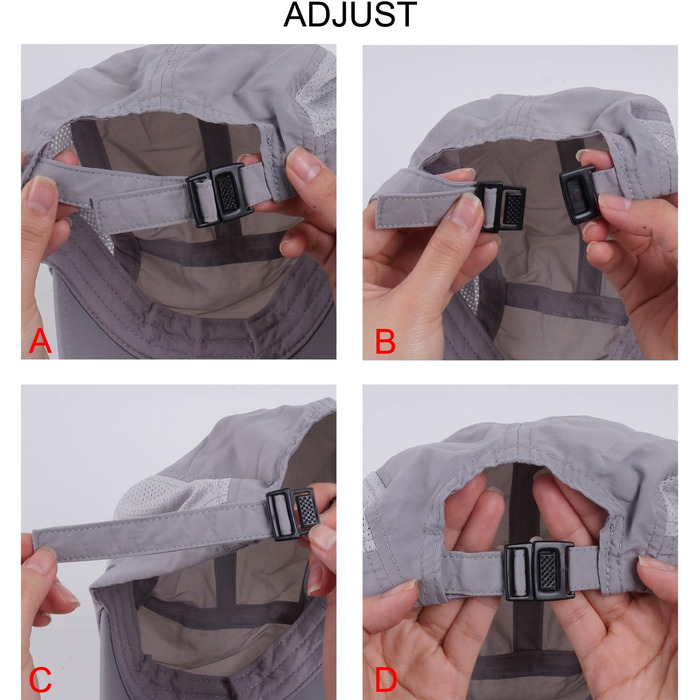 Складна бейсболка Літні сітчасті бігові шапки Козирки Спортивний капелюх Спортивний водонепроникний капелюх Капелюх водія вантажів