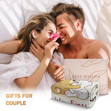 Подарунок на День святого Валентина для нього/неї, подарунок для неї/нього, подарунок для пар - м&39яка ковдра, подарунки &quotЯ тебе кохаю&quot, подарунок на річницю весілля для дружини/дружини, подарунок на День святого Валентина