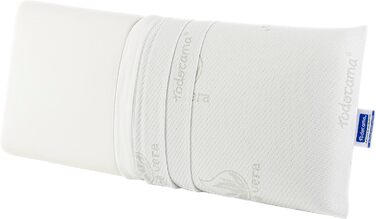 Подушка пам'яті, алое вера, 2 шт. и, 70 см, білий Pack de 2 unidades - 70 см