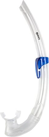 Набір для сноркелінгу для дорослих, силіконова маска з однією лінзою, ергономічний сноркель із силіконовим мундштуком, один розмір, синій