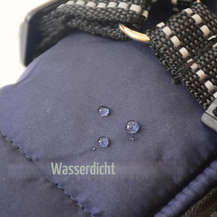 Водонепроникне пальто для собак Надзвичайно водонепроникна зимова куртка для собак зі світловідбивачами, безрукавний жилет на підкладці, вбудований шлей, ідеально підходить для холодних днів (зелений розмір XXL)