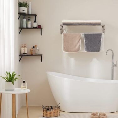 Настінна сушарка YOUDENOVA, настінна висувна сушарка для білизни з 7 шт. ангами, компактна сушарка для ванної кімнати, металевий р