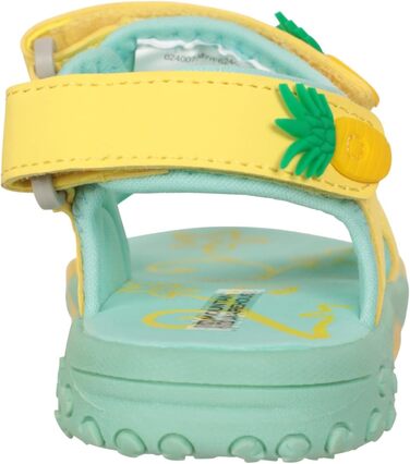 Дитячі пляжні сандалі Mountain Warehouse - Неопрен, Гнучке дитяче осінньо-зимове взуття зі знімним ремінцем на п&39яті - для осені, бігу та подорожей, EU 27 світло-жовті