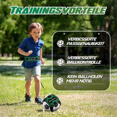 Тренажер для кидків ударів Global Park з регульованим флуоресцентним освітленням для сольних тренувань з футболу/волейболу/регбі