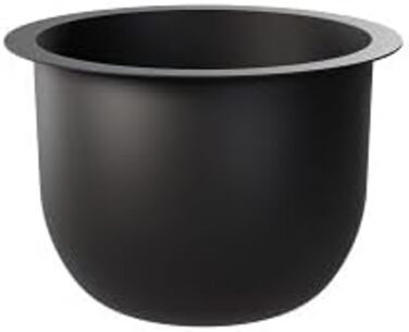 Комплект підставок для квітів Ø 30 см x В 40 см та 54 см Підставка для рослин виготовлена з міцного пластику, використовується з обох боків Квітковий стілець для використання в приміщенні та на вулиці Сучасний та практичний столик для рослин Чорний 30 см 