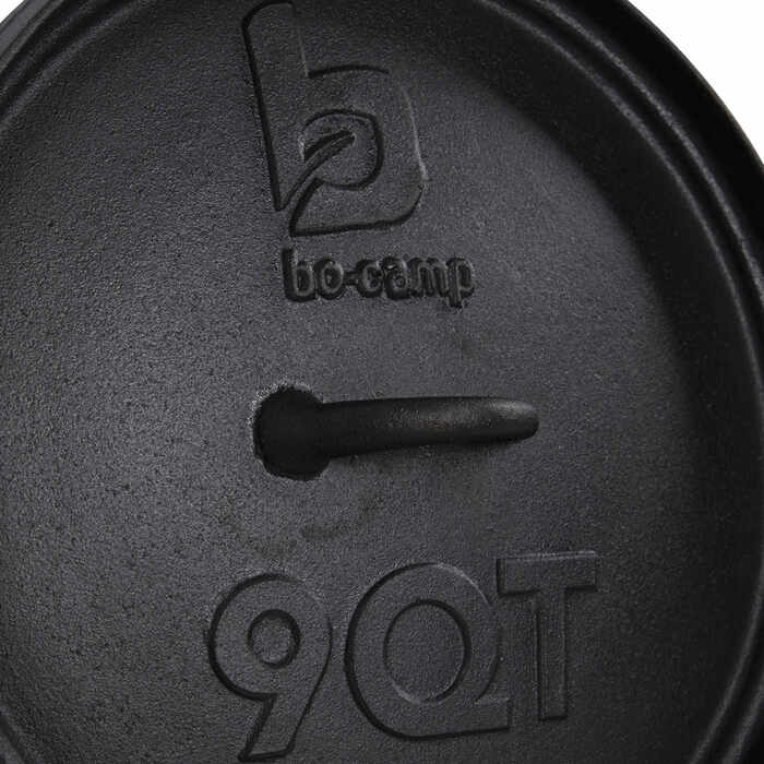 Казан з кришкою Bo-Camp Dutch Oven Cast Iron 31 cm / 7.1 L Black (2122415)