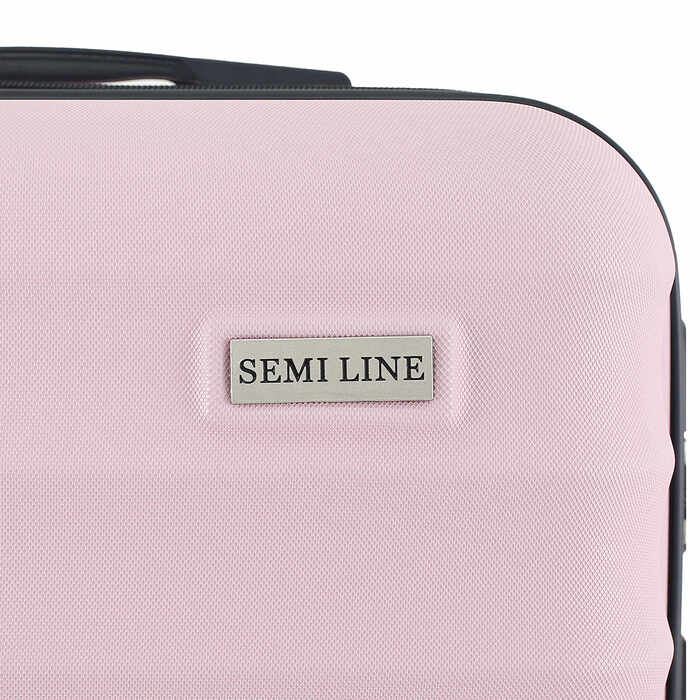 Валіза Semi Line 20' (S) Pink Cream (T5632-1)