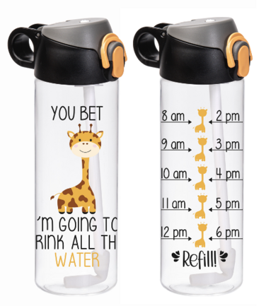 Пляшка для води Herevin Giraffe 0.75 л (161684-052) (7182689)