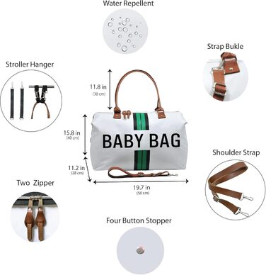 Ексклюзивна клінічна сумка для народження, велика сумка для дитячих підгузників, спортивна сумка для жінок, дорожня сумка для дити