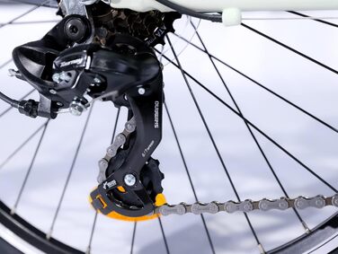 Дюймовий алюмінієвий міський велосипед для дівчат, 21 передача, розмір рами 13-14 дюймів., 26-